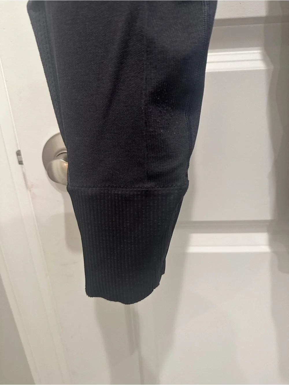 lululemon athletica Black High-Rise Leggings with Ribbed Ankles
